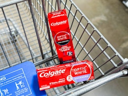 Score Colgate Optic White Toothpaste for $2.96 at Walmart card image
