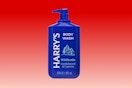 Harry's Men's Body Wash on red KCL template