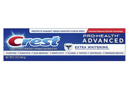 2 Crest Toothpastes