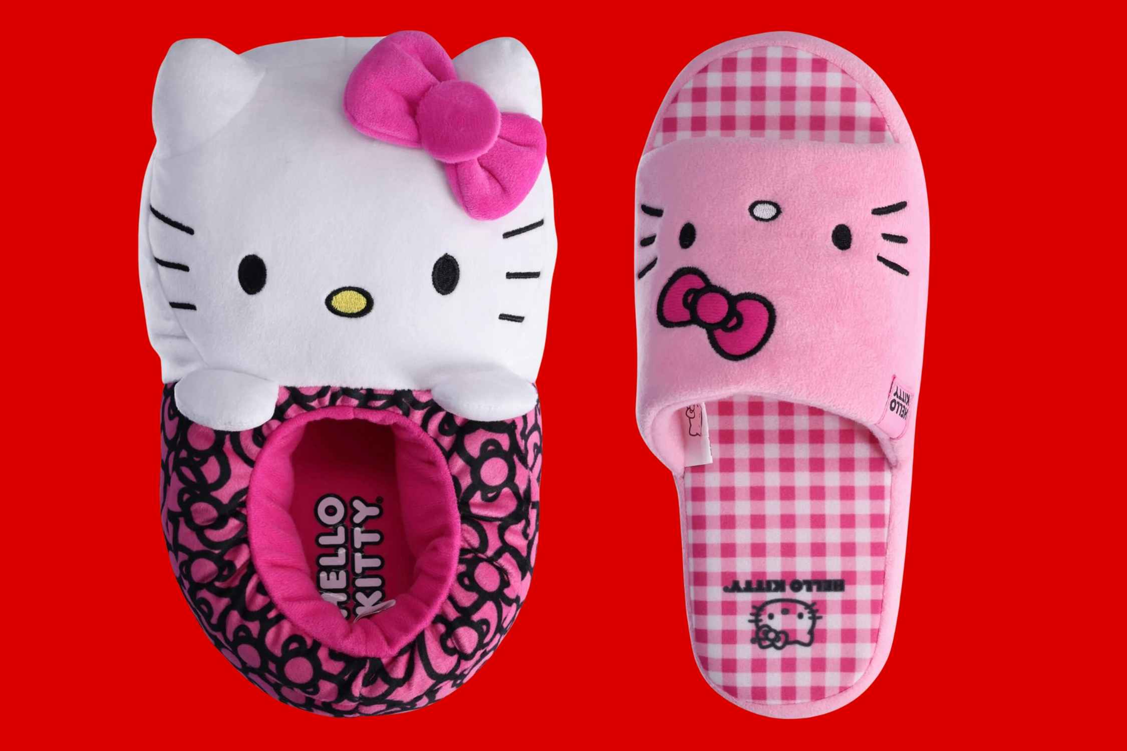 Women's Hello Kitty Slippers, $13 at Walmart
