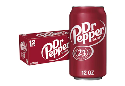 3 Dr Pepper Soda 12-Packs