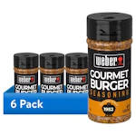Weber Gourmet Burger Seasoning 6-Pack