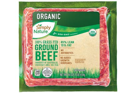 Organic 85% Lean Ground Beef