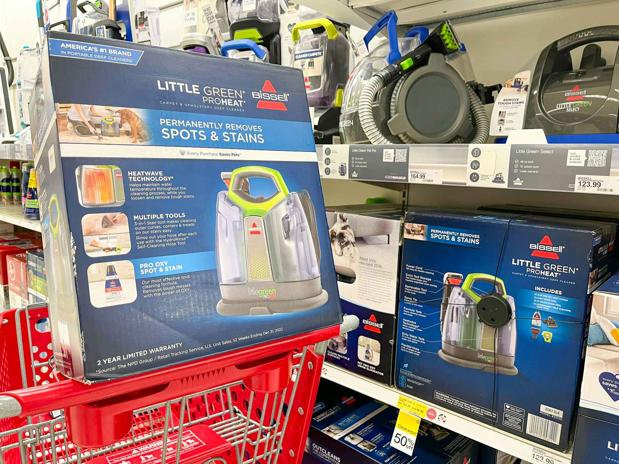 Bissell Little Green ProHeat on Clearance for 50% Off at Target