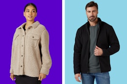 32 Degrees Sherpa Jackets