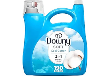 4 Downy Jumbo Fabric Softeners