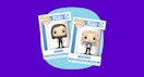 custom Funko Pop vinyl figures of the founders of KCL in the box
