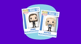custom Funko Pop vinyl figures of the founders of KCL in the box