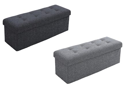 Ornavo Home Storage Ottoman Bench
