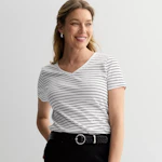 Croft & Barrow Women's V-Neck Tee