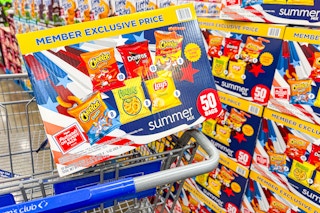 frito lay chips variety pack in shopping cart