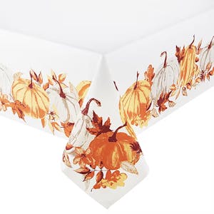 Linden Street Pumpkin Tablecloth