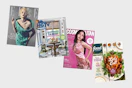 Elle, HGTV, Cosmo & Foot Network Magazines