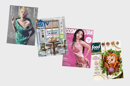 Elle, HGTV, Cosmo & Foot Network Magazines