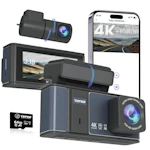 4K Dash Cam Front and Rear