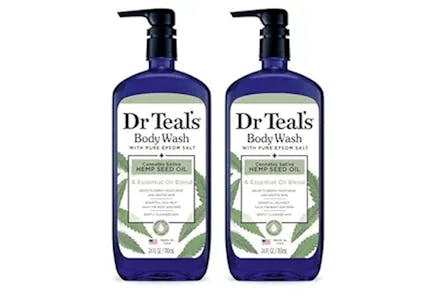 Dr Teal's Body Wash 2-Pack