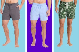 walmart george mens swim trunks set collage