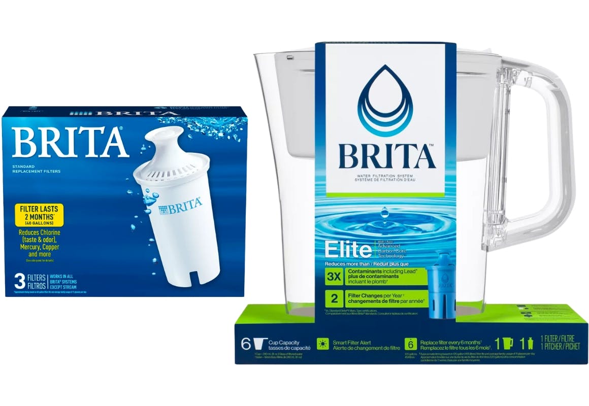 Brita 3ct Bottle Filter - Black : Target