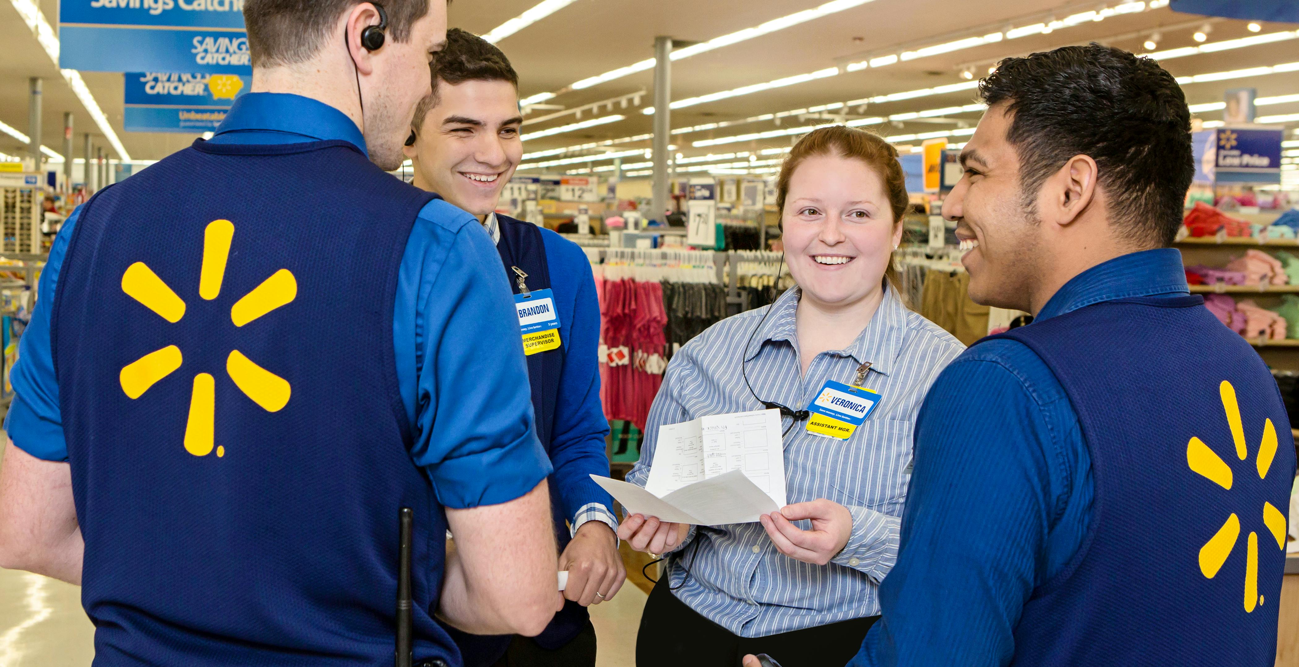 Walmart uniform for outlet employees