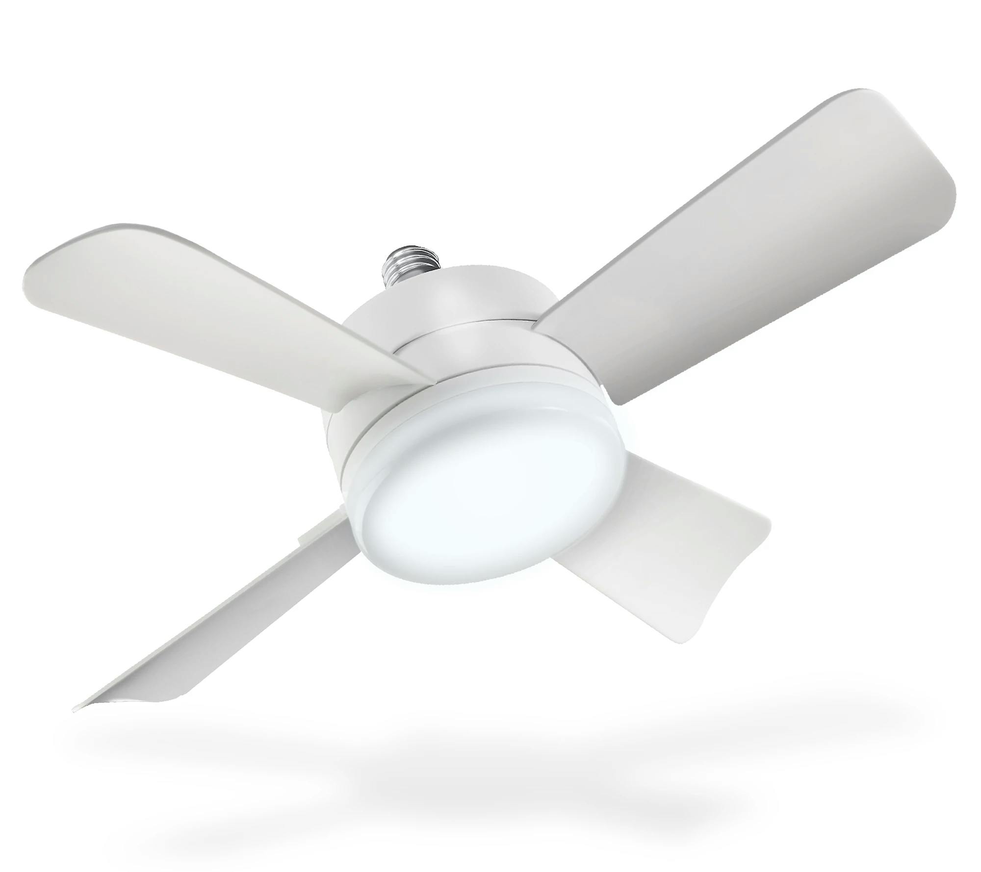 Socket Ceiling Fan & LED Light