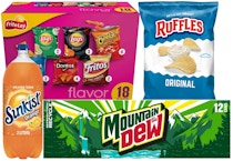 12 Chips and Soda Items