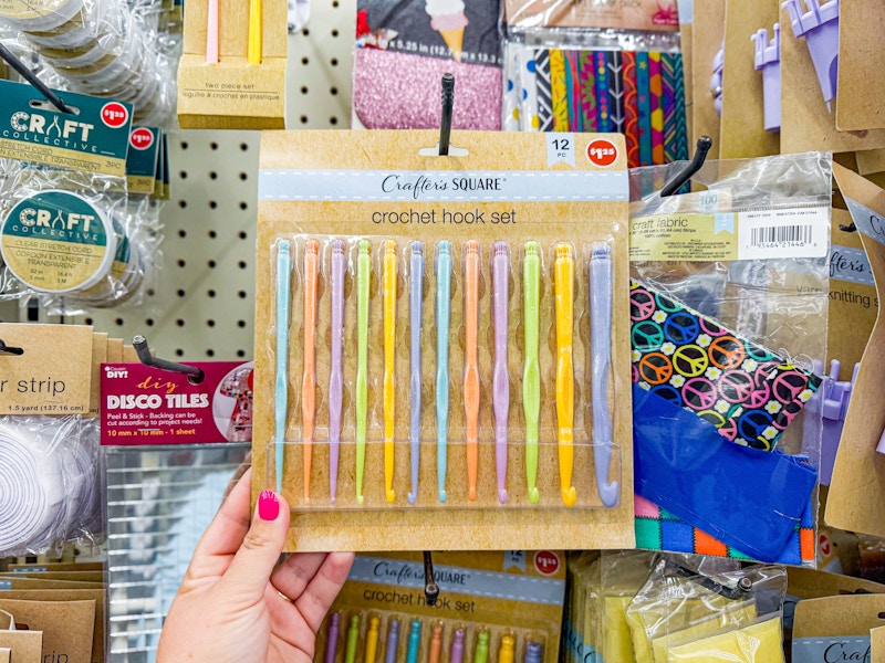 dollar tree crochet hook set 1
