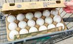 kroger eggs in shopping cart