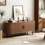 Jalonda Modern Wood TV Stand