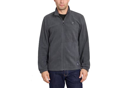 Izod Men's Full Zip Fleece