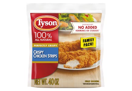 2 Tyson Crispy Chicken Strips