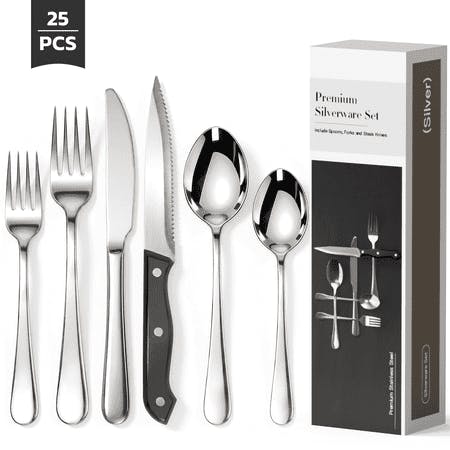 Astercook Silverware Set