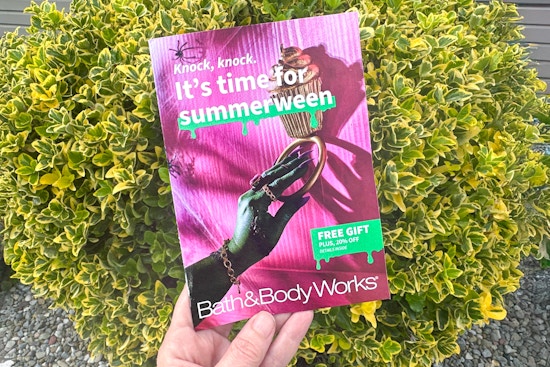 bath & body works summer sale mailer