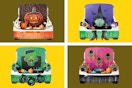 4 trunk or treat kits side by side