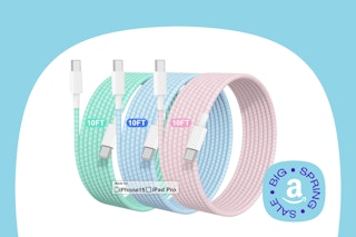 chargers on template background