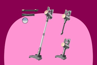 N8 Cordless Vacuum Cleaner,Lightweight Stick Vacuum with Powerful Suction,2200mAh Battery,40 Mins Runtime,Self-Standing,Rechargeable