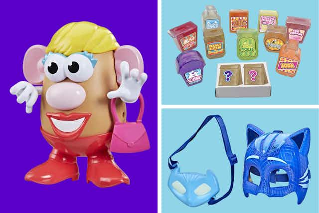 Walmart Toy Deals: $4 Mrs. Potato Head, $7 Slime Set, $7 PJ Mask, and More card image