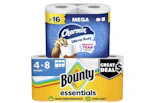 2 Bounty + 2 Charmin Products