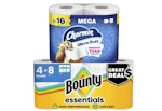 2 Bounty + 2 Charmin Products