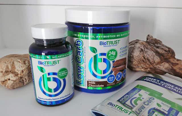 Free BioTrust Protein Powder — Just Pay Shipping card image