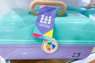 a green and purple caboodle at ulta