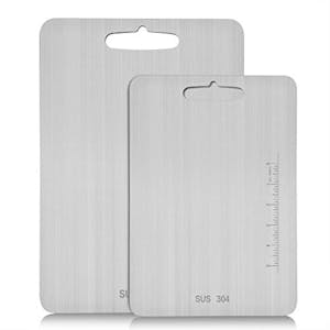 Stainless Steel Cutting Board 2-Pack