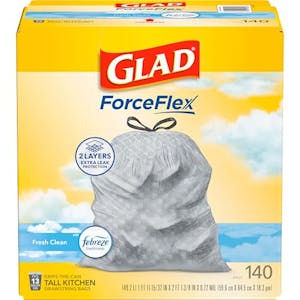 Glad ForceFlex Trash Bags