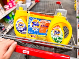 Tide Simply Laundry Detergent, Only $3 at CVS card image