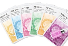 sheets of face masks
