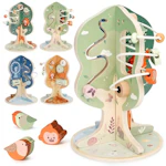Wooden Activity Cube