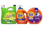 3 P&G Laundry Detergents (237 Loads)