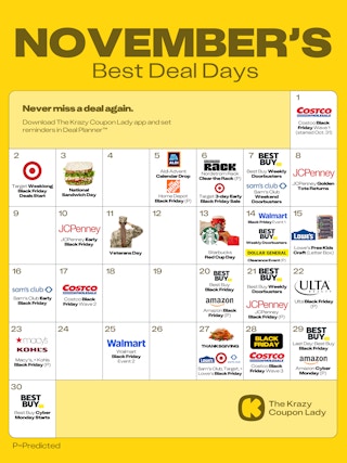 November Deal Days