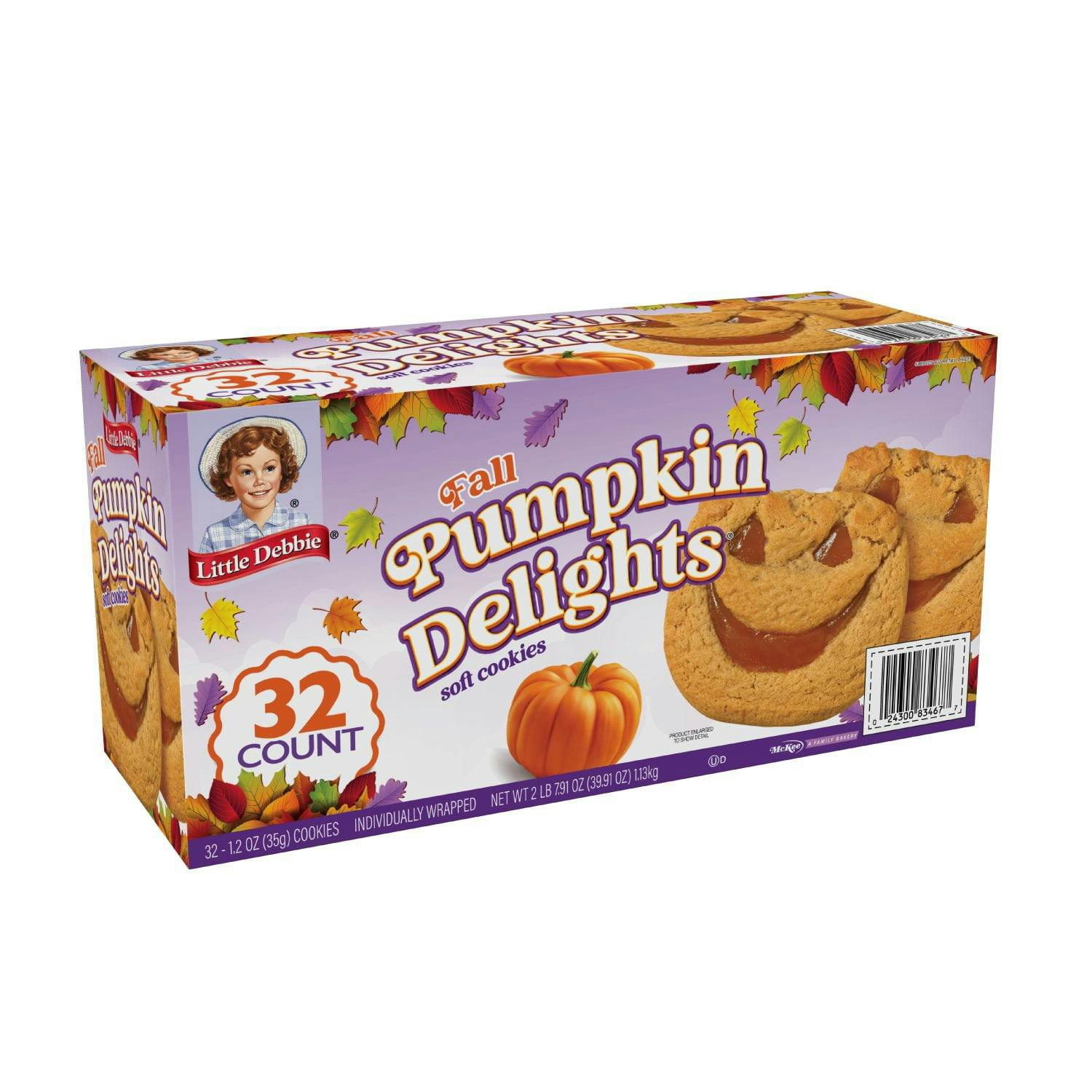 Little Debbie Pumpkin Delights 32-Pack