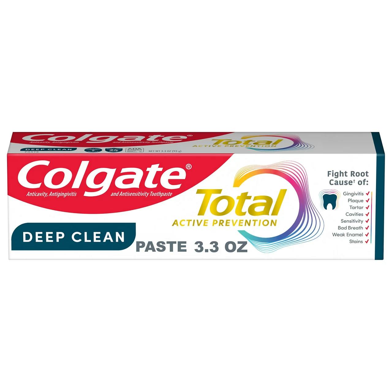 4 Colgate Total Toothpastes