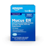 Amazon Basic Care Guaifenesin Tablets